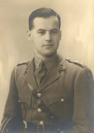 Peter Kidner in 1942